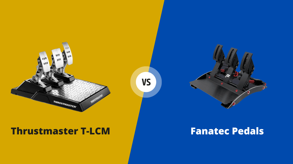 Thrustmaster T-LCM vs Fanatec Pedals